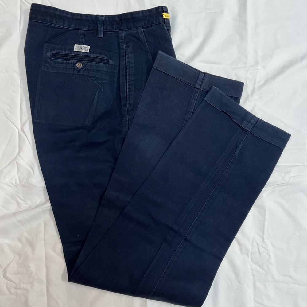 Ralph Lauren 32/36 Navy Polo Chino Pants